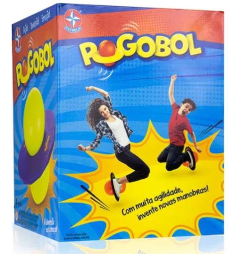 Pogobol Laranja Com Amarelo Pula Pula Estrela