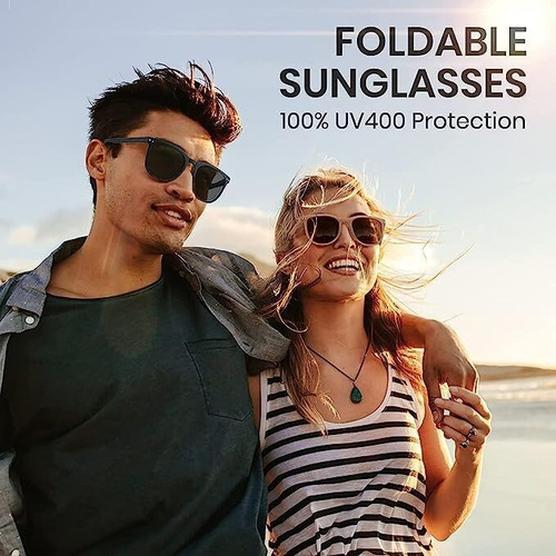 Gafas De Sol Retro 2 Unidades, Lentes De Sol Plegables