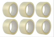Comprar Cintas Adhesivas Tubo X6 Unid. 42mic X 48mm X 100met. Color Transparente Liso