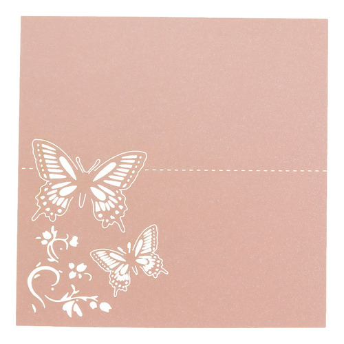 Aplicable A Tarjetas De Mesa Con Corte Láser De Mariposa