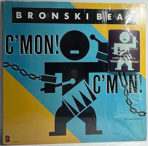 Vinil - Bronski Beat - C'mon! C'mon! Single 12 - E.u.a. (Usado)