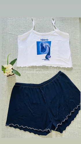Pijama Blogueirinha Suede