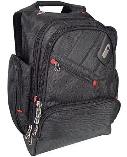 Mochila Ful Compatible Con Laptop De 15  Para Viajes -negro