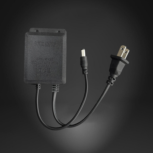 5 Cargador/adaptador De Ca De 12v, 2a, 12 Voltios, Negro