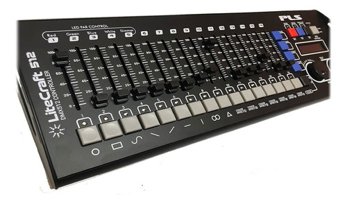 Consola Pls Dmx Litecraft 512 Ch Premium Color Negro