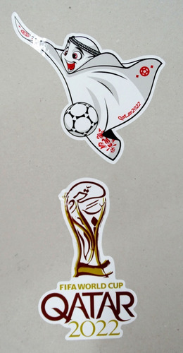 Calco Qatar 2022 11 X 7 Cm. X 100 Unidades