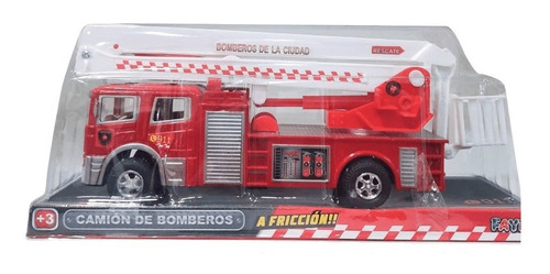 Camión De Bomberos De La Ciudad  Friccion Chico Faydi E.full