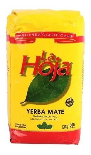 comprar Yerba La Hoja 500 Grs X 10 Unidades