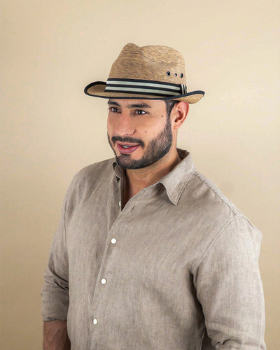 Axcento Sombrero De Palma Estilo Panamá Para Hombre M/l