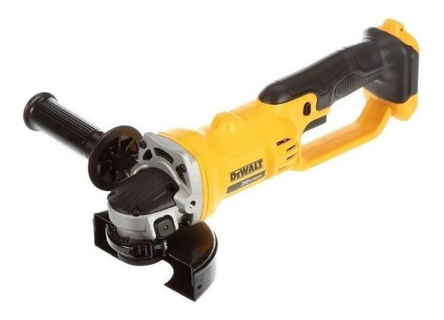 Esmerilhadeira Angular 115mm e 125mm Dewalt, Modelo DCG412, Motor Brushless, 405 W de Potência, Ideal para Trabalhos em Serralherias, Com Bateria e Carregador, 20V