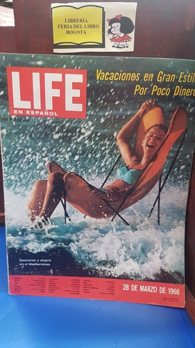 Revista Antigua - Life - 1966 - Vacaciones Con Poco Dinero 