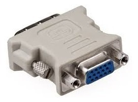 Imagen 4 de 7 de Adaptador Dvi-i Macho 24+5 Dual Link A Vga Hembra Monitor