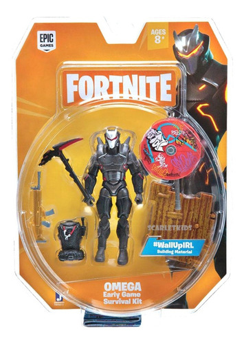 Fortnite Omega Kit De Supervivencia Figura Original Scarlet