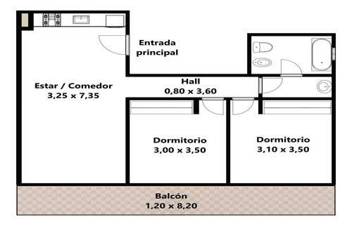 Venta Departamento 3 Ambientes Al Frente Balcón Amenities A Estrenar Caballito