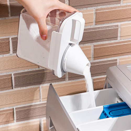 Imagen 3 de 12 de Dispensador De Detergente Para , 2 Uds., Con Taza Medidora,
