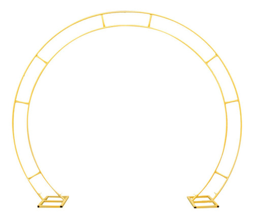 Estructura De Fondo Circular De Metal Con Base Para Dorado