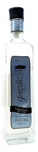 Pack De 12 Tequila Reserva De Los Gonzalez Cristalino 700 Ml