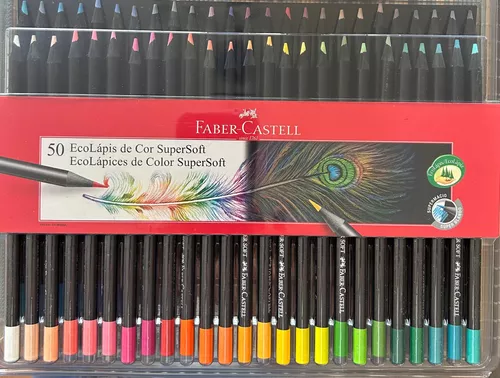 50 Colores Profesionales Lápices Super Soft Faber Castell - $ 85.900