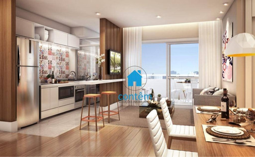 Ad0033 - Condomínio Mirante Apartamento Duplex Com 2 Dormitórios À Venda, 120 M² Por R$ 817.000 - José Menino - Santos/sp - Ad0033