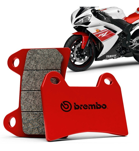 Pastilha Freio Dianteira Yamaha R1 2007 A 2014 Sinterizada