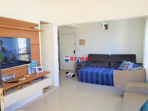 Imagem 4 de 30 de Cobertura Duplex 3 Dormitórios (2 Suítes) Mobiliado Solarium Com Piscina E Churrasqueira 2 Garagens Fixas 300 Metros Praias Tombo, Guarujá/sp - Co0065