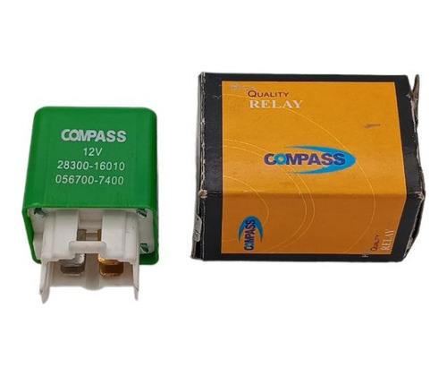 Relay 4 Patas Mazda 626 Ford Laser 30 Amperios Verde