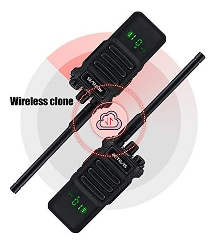 Rádios Bidirecionais Retevis Rt86 Walkie Talkies De Longa P