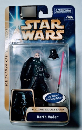 Figura Star Wars Return Jedi Darth Vader Throne Room Duel (Usado)