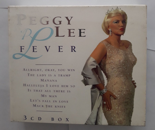 Box 3x Cd (nm) Peggy Lee Fever Ed Uk 1997 Disky Triplo 