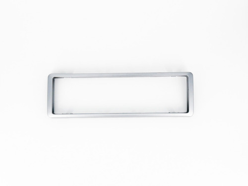 Moldura Para Cd Plástico Rádio P/cd Jvc Kd-269/309/369 Prata