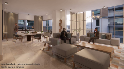 For Sale Apartamento Uno Piso En Naco Para Abril 2025 Segunda Con Terraza De 45 Metros Piscina Y Gym Mas