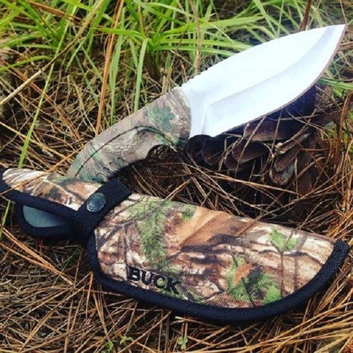 Imagen 3 de 6 de Cuchillo Buck Knives Omni Hunter 12pt Camo 420h Hoja 10,2cm
