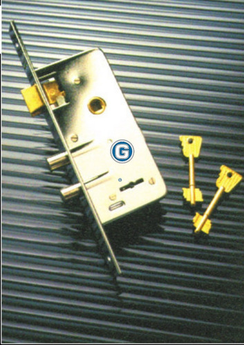 Imagen 7 de 10 de Cerradura De Puerta Trabex 6625 Exterior Seguridad 2 Llaves