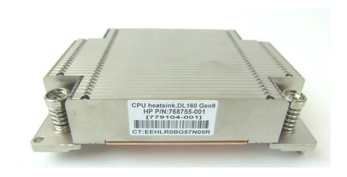 Imagen 2 de 3 de Disipador Hp Dl160 G9 Server 768755-001 779104-001 Lote De 2