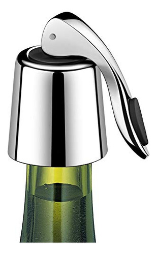 Tapon De Botella De Vino De Acero Inoxidable Con Sello