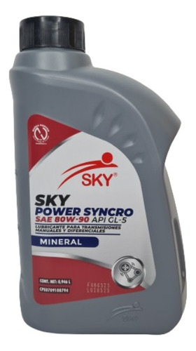 Aceite Sky De Caja Sincronica 80w90