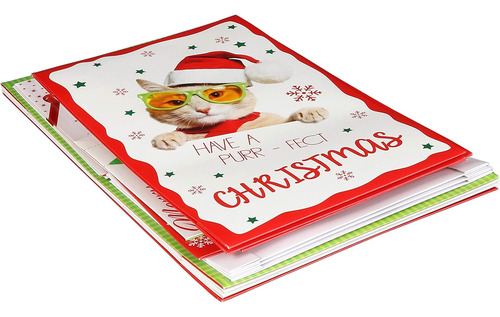 Cajas De Regalo Impresas Iconicas Para Navidad, Santa Paw...