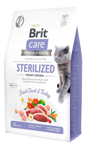 Alimento Para Gato Brit Care Sterilized Weight Control 7kg