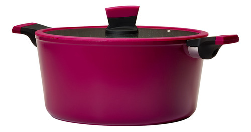 Olla Soho Kitchenware Antiadherente 24cm Cherry Con Tapa