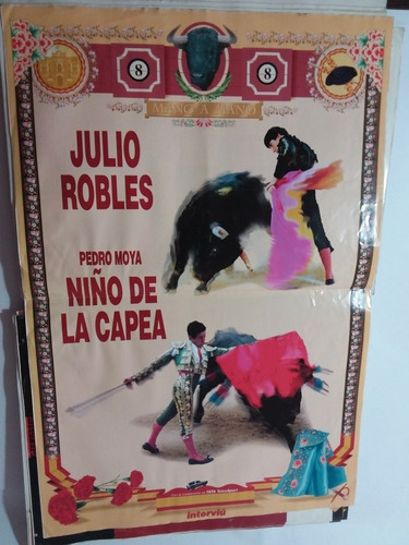 Especial Revista Interviú Mano A Mano- Toros- 15 Fascículos (Usado)