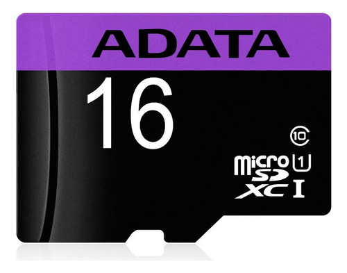 Paquete 10 Memorias Adata Sd C/adaptador Sd Premier U1 16gb