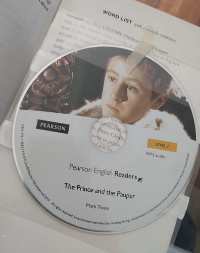 The Prince And The Pauper - Pearson English (+cd Mp3) (Usado)