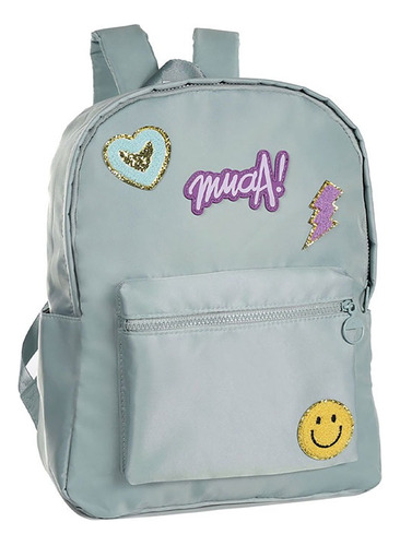 Mochila Muaa Escolar 51501 15l Poliester Reforzada