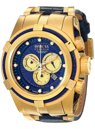 Reloj Invicta Bolt 14614 Swiss Made 18k 100% Original