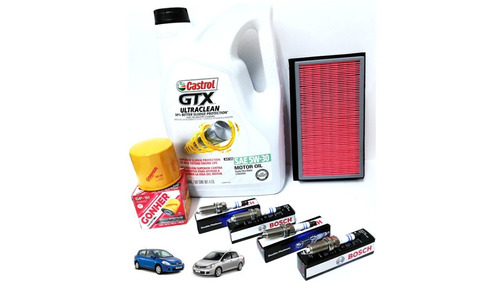 Kit De Afinación Nissan Tiida Hb 1.6l 2010 Aceite 5w30