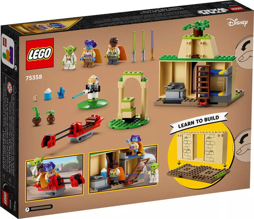 Lego Star Wars Templo Jedi De Tenoo 75358 - 124 Pz