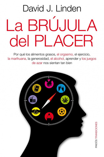 La brújula del placer: Por qué los alimentos grasos, el orgasmo, el ejercicio... nos sientan tan bien, de Linden, David J.. Transiciones Editorial Paidos México, tapa blanda en español, 2012