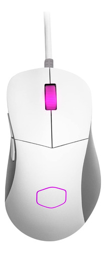 Mouse Gamer Coolermaster Mm730 Rgb Blanco Gaming 48gr