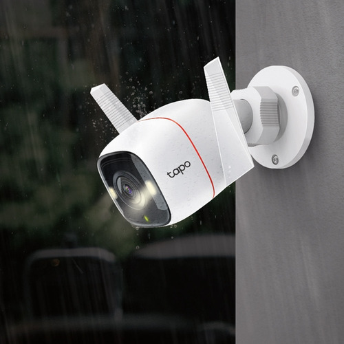 Cámara Wi-Fi de seguridad exterior Tapo C320WS Color Blanco TPLink