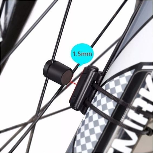 Velocímetro Odômetro Computador Bicicleta Bike Luz Noturna